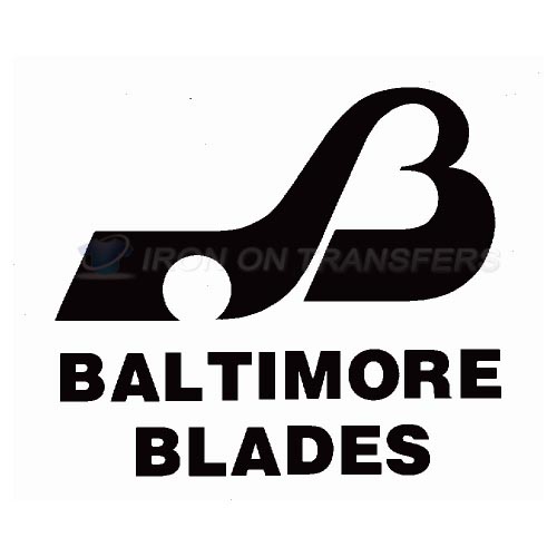 Baltimore Blades Iron-on Stickers (Heat Transfers)NO.7102